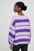 Светр з вовною Answear Lab колір фіолетовий (3630903)
