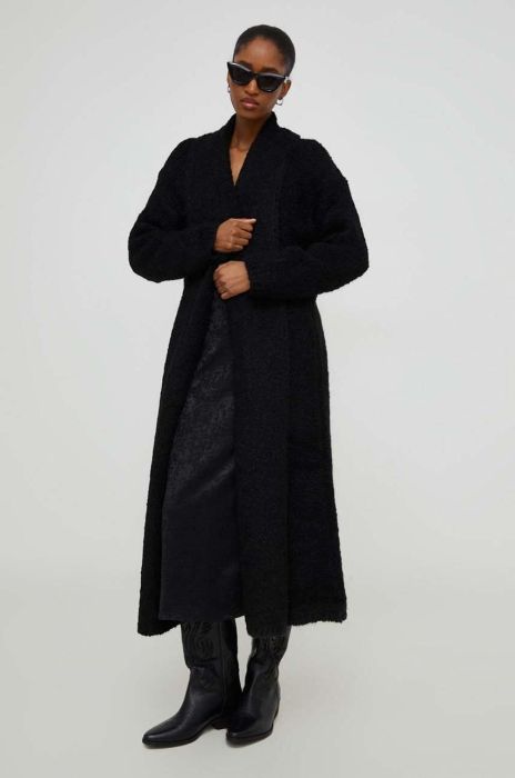 Кардиган з вовною Answear Lab колір чорний (3633916) Кардиган з вовною Answear Lab колір чорний (3633916)