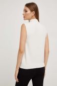 Безрукавка Answear Lab колір білий легкий