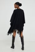Пончо Answear Lab колір чорний легке (3680001) Пончо Answear Lab колір чорний легке (3680001)
