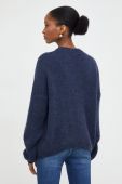 Светр з вовною Answear Lab колір синій легкий (3680009)