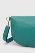 Шкіряна сумка на пояс Answear Lab колір бірюзовий