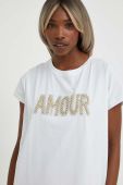 Футболка Answear Lab жіноча колір білий (3307441)