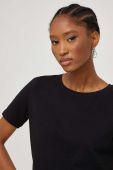 Бавовняна футболка Answear Lab колір чорний (3333871)