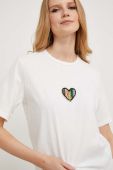 Бавовняна футболка Answear Lab колір білий (3355060) Бавовняна футболка Answear Lab колір білий (3355060)