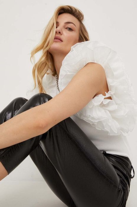 Футболка Answear Lab жіночий колір білий (3363999) Футболка Answear Lab жіночий колір білий (3363999)