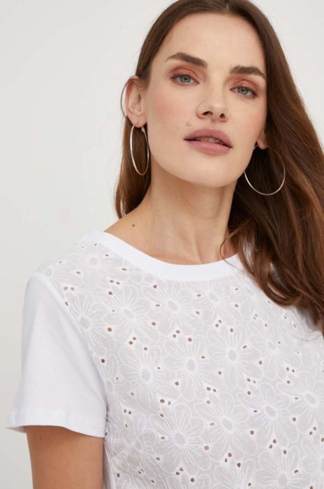 Футболка Answear Lab жіночий колір білий (3371049) Футболка Answear Lab жіночий колір білий (3371049)
