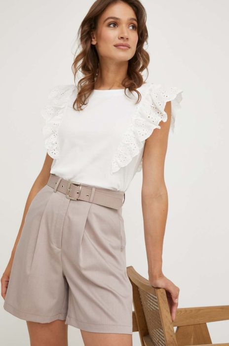 Футболка Answear Lab жіночий колір білий (3352497) Футболка Answear Lab жіночий колір білий (3352497)