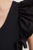 Блузка Answear Lab колір чорний однотонна (3380320)