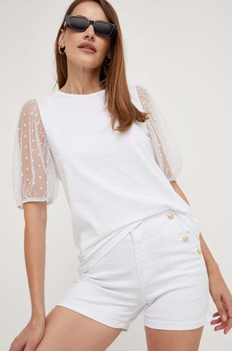 Футболка Answear Lab жіночий колір білий (3375730) Футболка Answear Lab жіночий колір білий (3375730)