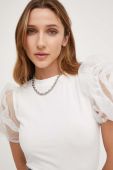 Футболка Answear Lab жіночий колір білий (3380336) Футболка Answear Lab жіночий колір білий (3380336)