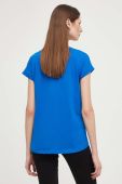 Бавовняна футболка Answear Lab колір синій (3426847)