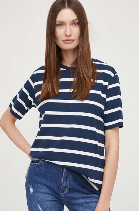 Бавовняна футболка Answear Lab колір синій (3426853) Бавовняна футболка Answear Lab колір синій (3426853)