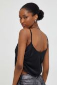 Топ Answear Lab колір чорний однотонна