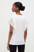 Футболка Answear Lab жіночий колір білий (3649097) Футболка Answear Lab жіночий колір білий (3649097)