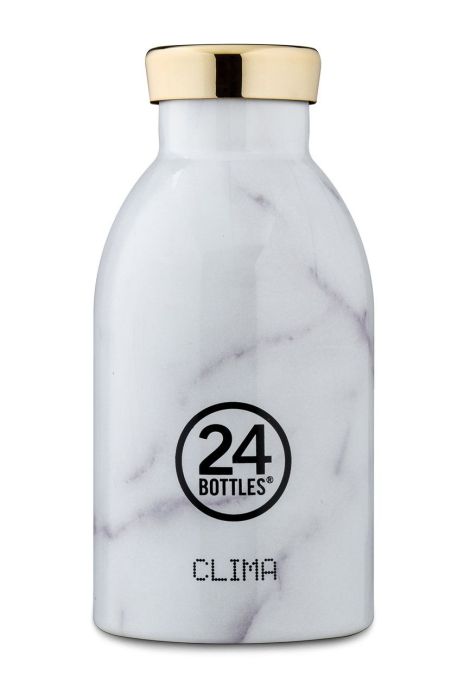 24bottles - Термопляшка Clima Carrara 330ml колір сірий 24bottles - Термопляшка Clima Carrara 330ml колір сірий