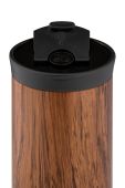24bottles - Термопляшка Travel Tumbler Sequoia Wood 600ml колір коричневий 24bottles - Термопляшка Travel Tumbler Sequoia Wood 600ml колір коричневий