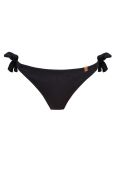 Купальні труси MUUV Tied Tanga колір чорний Купальні труси MUUV Tied Tanga колір чорний