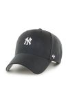 Кепка 47brand Mlb New York Yankees колір чорний з аплікацією Кепка 47brand Mlb New York Yankees колір чорний з аплікацією
