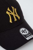 Кепка 47brand MLB New York Yankees колір чорний з аплікацією (3599391)