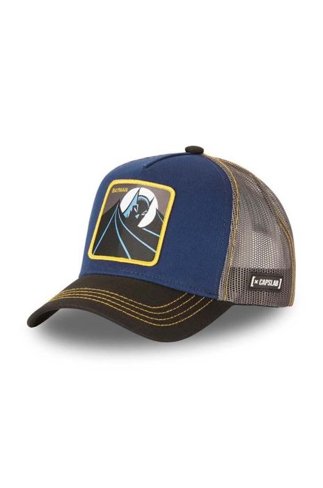 Кепка Capslab DC COMICS візерунок колір блакитний