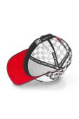 Кепка Capslab Hot Wheels колір білий візерунок Кепка Capslab Hot Wheels колір білий візерунок