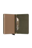 Шкіряний гаманець Secrid колір зелений SSa.Olive-OLIVE Шкіряний гаманець Secrid колір зелений SSa.Olive-OLIVE