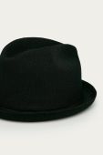 Kangol - Капелюх колір чорний Kangol - Капелюх колір чорний