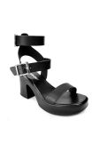 Сандалі Altercore Nang жіночі колір чорний каблук блок Сандалі Altercore Nang жіночі колір чорний каблук блок