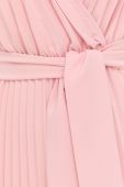 Сукня Nissa колір рожевий midi розкльошена (2224385)