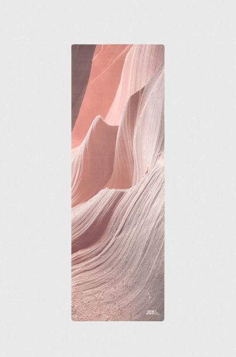 Килимок для йоги Joy in me Flow Coated колір коричневий