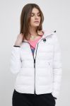 Куртка Blauer жіноча колір білий перехідна Куртка Blauer жіноча колір білий перехідна