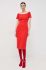 Сукня Nissa колір червоний mini пряма