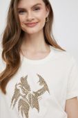 Футболка Mos Mosh жіноча колір бежевий Футболка Mos Mosh жіноча колір бежевий