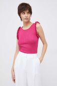 Топ XT Studio жіночий колір рожевий Топ XT Studio жіночий колір рожевий