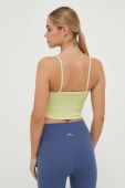Топ для йоги Joy in me Alive колір зелений Топ для йоги Joy in me Alive колір зелений