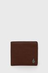 Гаманець Volcom чоловічий колір коричневий Гаманець Volcom чоловічий колір коричневий