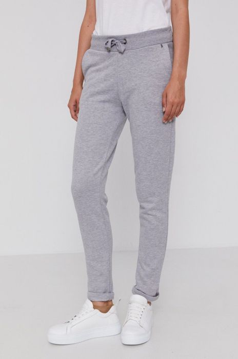 Штани Frieda & Freddies жіночі колір сірий гладкі Штани Frieda & Freddies жіночі колір сірий гладкі