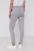 Штани Frieda & Freddies жіночі колір сірий гладкі Штани Frieda & Freddies жіночі колір сірий гладкі