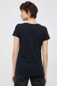 Бавовняна футболка Mos Mosh Колір чорний колір чорний