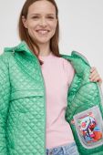 Куртка Frieda & Freddies жіноча колір зелений перехідна (2243709) Куртка Frieda & Freddies жіноча колір зелений перехідна (2243709)