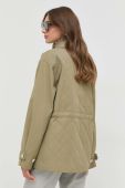 Куртка Custommade жіноча колір зелений перехідна