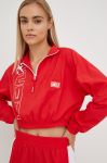 Куртка LaBellaMafia жіноча колір червоний перехідна oversize Куртка LaBellaMafia жіноча колір червоний перехідна oversize