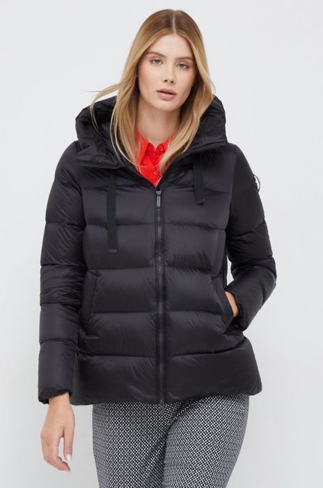 Пухова куртка Bomboogie жіноча колір чорний зимова (2667189)