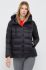 Пухова куртка Bomboogie жіноча колір чорний зимова (2667189)