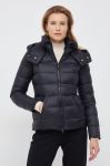 Пухова куртка Bomboogie жіноча колір чорний перехідна Пухова куртка Bomboogie жіноча колір чорний перехідна