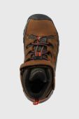 Дитячі черевики Keen street performance колір коричневий
