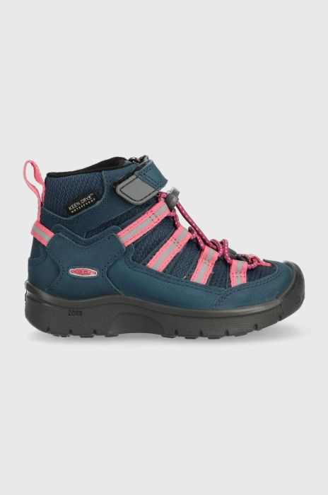 Дитячі черевики Keen Hikeport 2 Sport Mid Wp колір блакитний Дитячі черевики Keen Hikeport 2 Sport Mid Wp колір блакитний