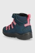 Дитячі черевики Keen Hikeport 2 Sport Mid Wp колір блакитний Дитячі черевики Keen Hikeport 2 Sport Mid Wp колір блакитний