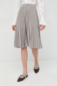 Спідниця Nissa колір сірий midi пряма